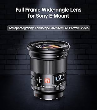 VILTROX AF 16mm F1.8 AF16/1.8FE ソニーE Viltrox AF 16mm F1.8 Full-Frame Lens for Sony E-Mount